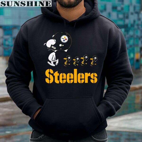 Snoopy And Woodstock NFL Pittsburgh Steelers Shirt 4 hoodie