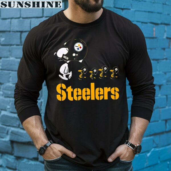 Snoopy And Woodstock NFL Pittsburgh Steelers Shirt 5 long sleeve