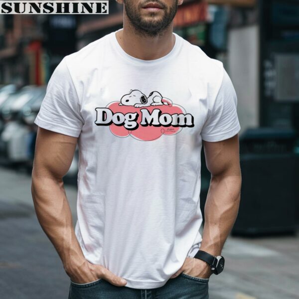 Snoopy Dog Mom Light Womens Shirt 2 men shirt