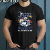 Snoopy Friends Forever Not Just When We Win Tampa Bay Rays Shirt 1 men shirt