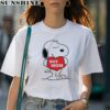 Snoopy Hug Heart Hot Mom Shirt 1 women shirt