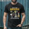 Snoopy Let's Go Bruins We Want The Cup Boston Bruins Shirt