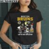 Snoopy Lets Go Bruins We Want The Cup Boston Bruins Shirt 2 women shirt