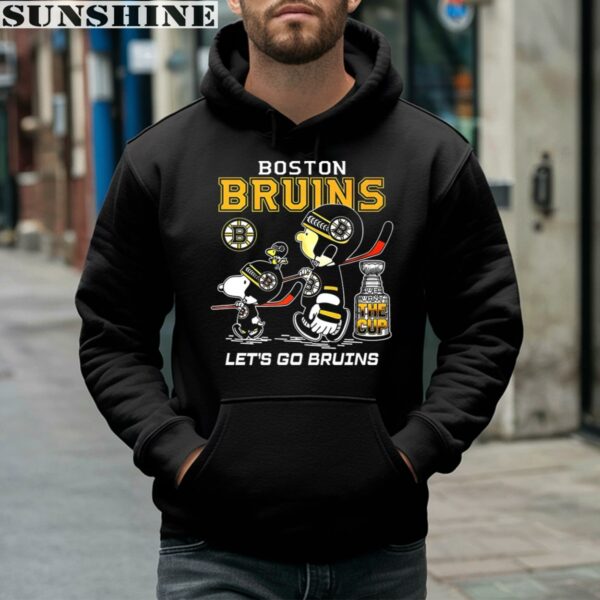 Snoopy Lets Go Bruins We Want The Cup Boston Bruins Shirt 4 hoodie