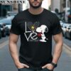 Snoopy Love Mom Always On My Mind Forever In My Heart Shirt 2 men shirt