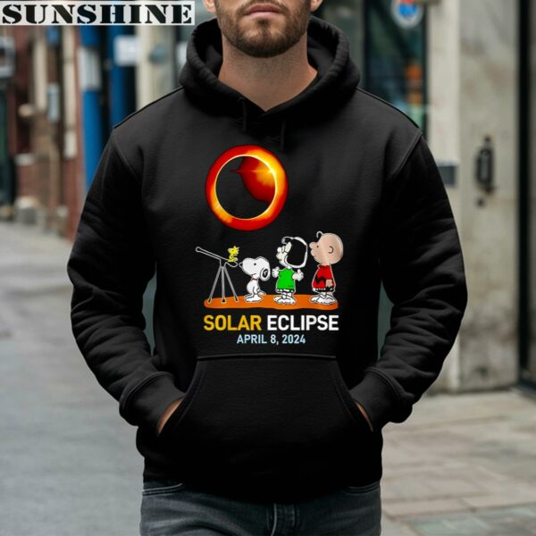 Snoopy Total Solar Eclipse April 8 2024 Shirt 4 hoodie