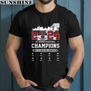 South Carolina Gamecocks Skyline Sec Women's Basketball Champions Shirt