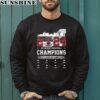 South Carolina Gamecocks Skyline Sec Womens Basketball Champions Shirt 3 sweatshirt