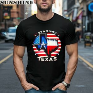 Stand With Texas USA Flag Shirt