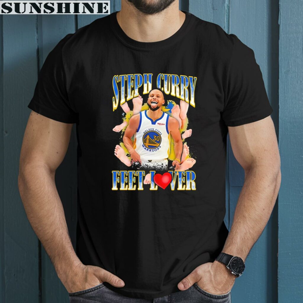 Stephen Curry Feet Lover Golden State Warriors Basketball Shirt