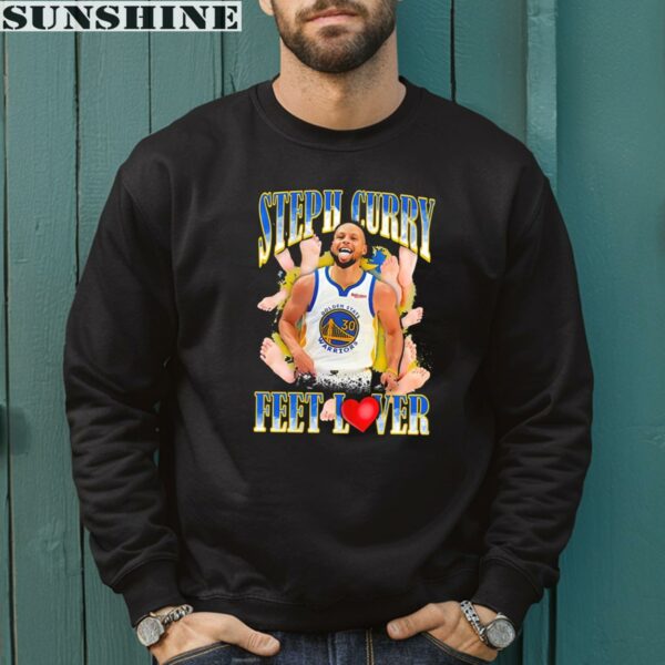 Stephen Curry Feet Lover Golden State Warriors Basketball Shirt 3 sweatshirt