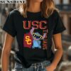 Stitch Youth Heather Gray Disney Auto Show Special USC Trojans Shirt 2 women shirt