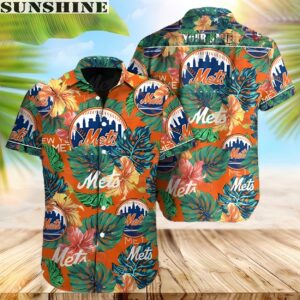 Summer Tropical New York Mets MLB Hawaiian Shirt 1 hawaii