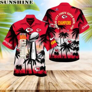 Super Bowl Champions Kansas City Chiefs Hawaiian Shirt 1 hawaii