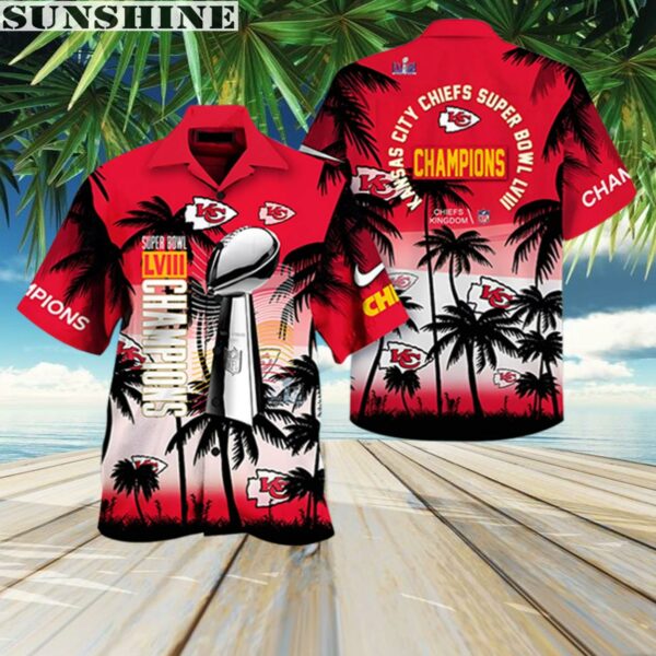 Super Bowl Champions Kansas City Chiefs Hawaiian Shirt 3 Aloha shirt