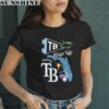 Tampa Bay Rays Fanatics Split Zone Shirt 2 women shirt