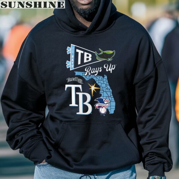 Tampa Bay Rays Fanatics Split Zone Shirt 4 hoodie