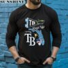 Tampa Bay Rays Fanatics Split Zone Shirt 5 long sleeve shirt