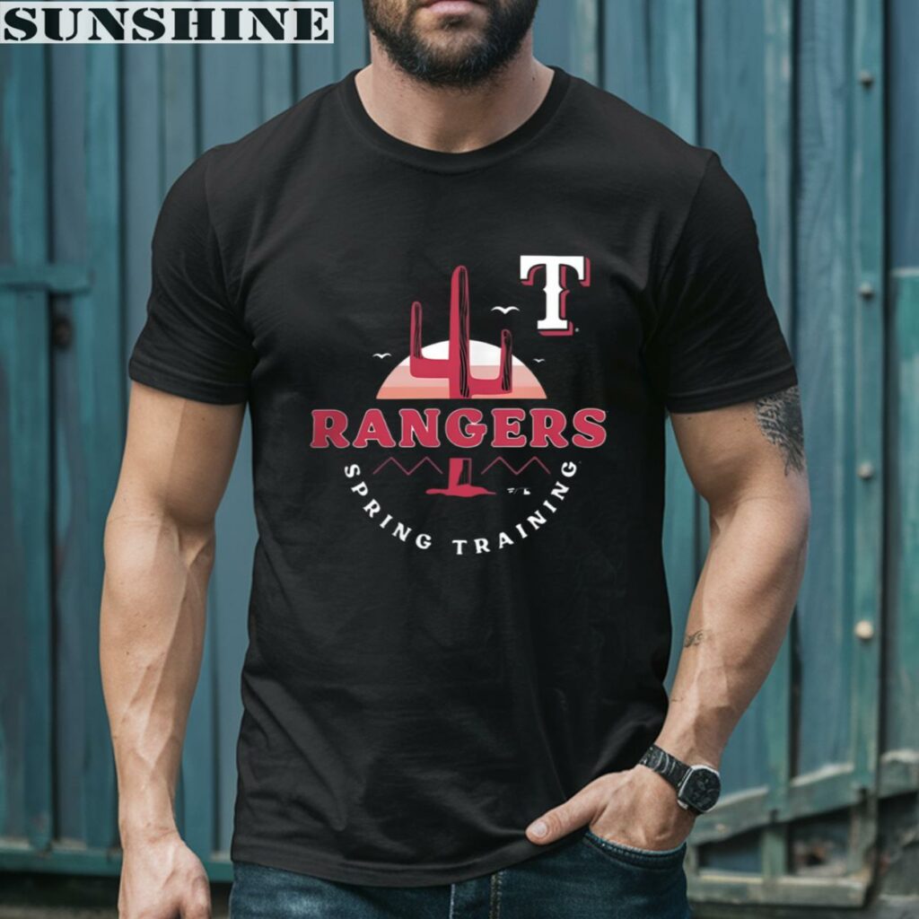 Texas Rangers Fanatics Branded MLB Spring Training Sunrise Shirt