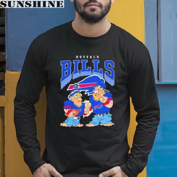 The Flintstones Football Players Buffalo Bills Shirt 5 long sleeve shirt