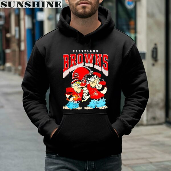 The Flintstones Football Players Cleveland Browns Shirt 4 hoodie