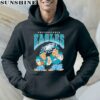 The Flintstones Fred Barney Football Players Philadelphia Eagles Shirt 4 hoodie