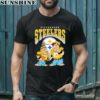 The Flintstones Fred Barney Football Players Pittsburgh Steelers Shirt