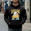 The Flintstones Fred Barney Football Players Pittsburgh Steelers Shirt 4 hoodie