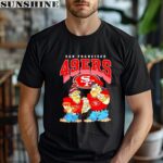 The Flintstones Fred Barney Football Players San Francisco 49ers Shirt