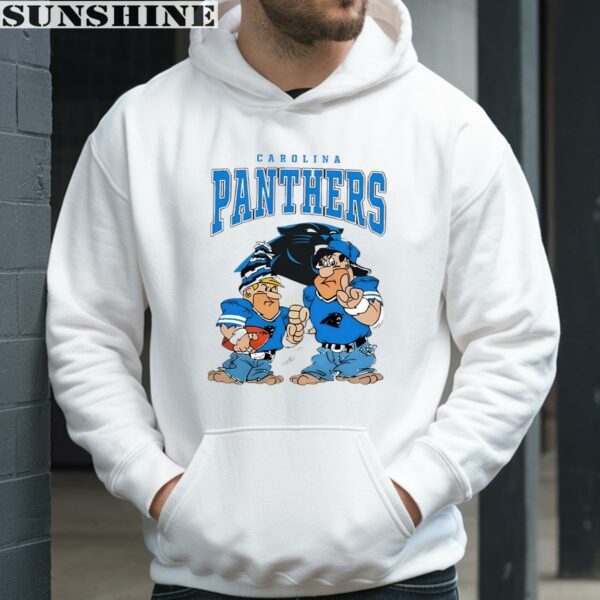 The Flintstones Fred Barney Player Carolina Panthers Shirt 3 hoodie