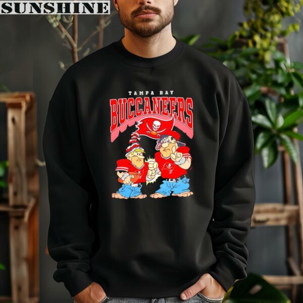 The Flintstones Fred Barney Tampa Bay Buccaneers Shirt 3 sweatshirt