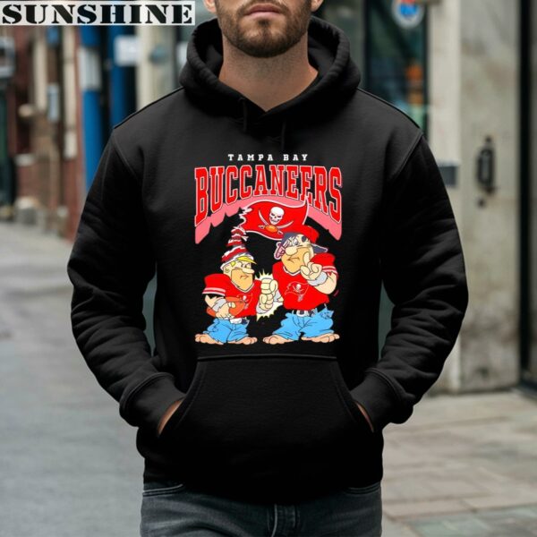 The Flintstones Fred Barney Tampa Bay Buccaneers Shirt 4 hoodie