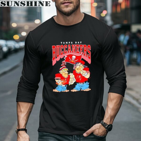 The Flintstones Fred Barney Tampa Bay Buccaneers Shirt 5 long sleeve shirt