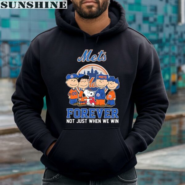 The Peanuts Characters Forever Not Just When We Win New York Mets Shirt 4 hoodie