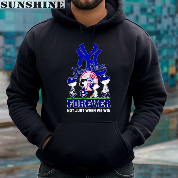 The Peanuts Characters New York Yankees Shirt 4 hoodie