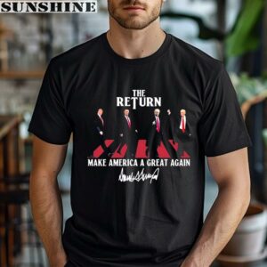 The Return 2024 Take America Back Election Trump Shirt 1 men shirt