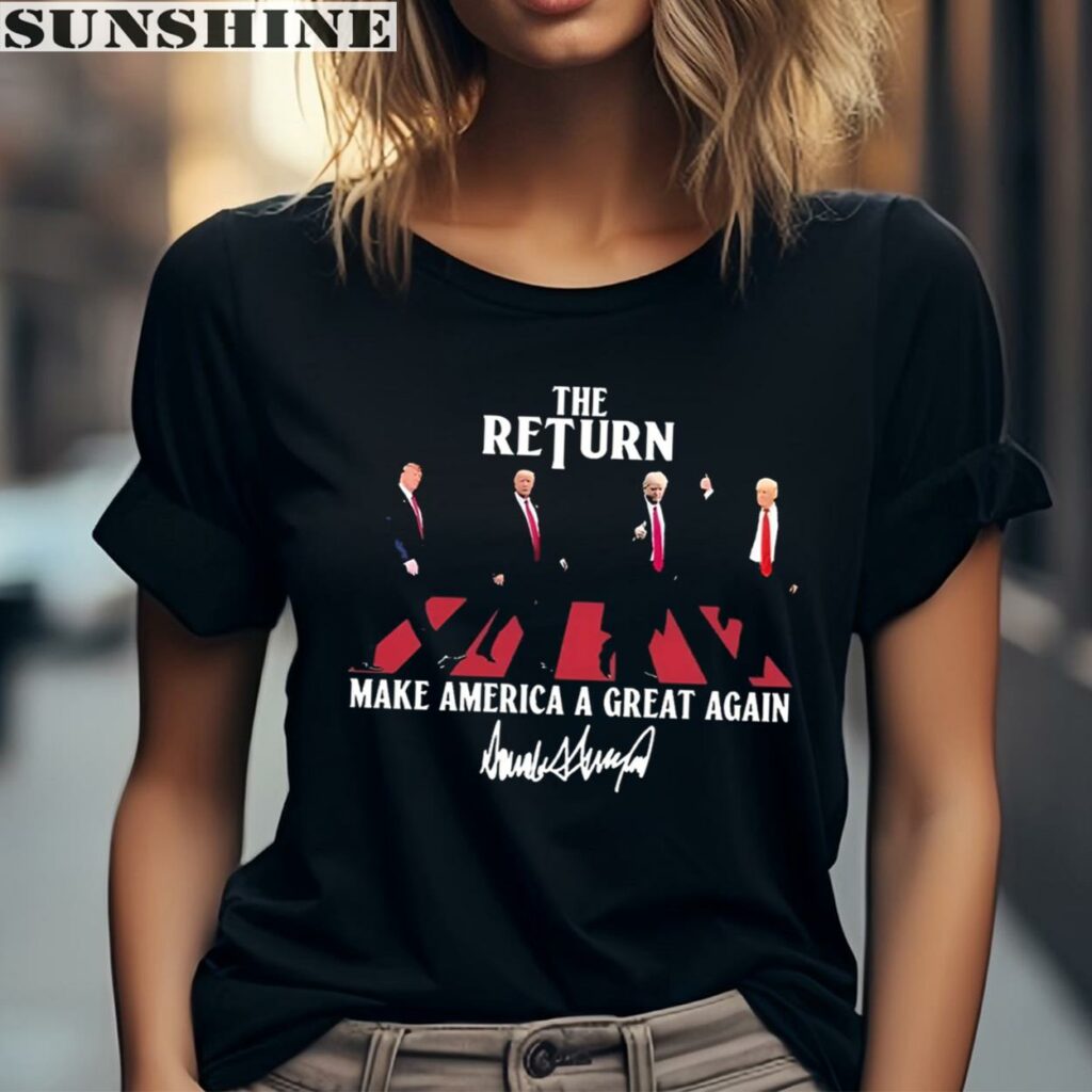 The Return 2024 Take America Back Election Trump Shirt