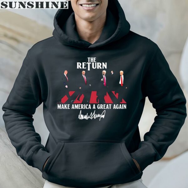 The Return 2024 Take America Back Election Trump Shirt 4 hoodie