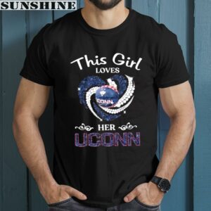 This Girl Love Her UConn Huskies Shirt