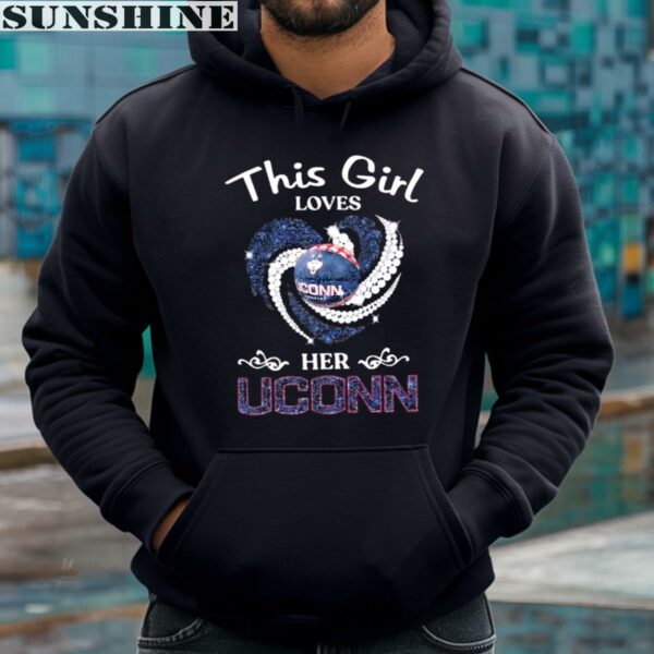 This Girl Love Her UConn Huskies Shirt 4 hoodie