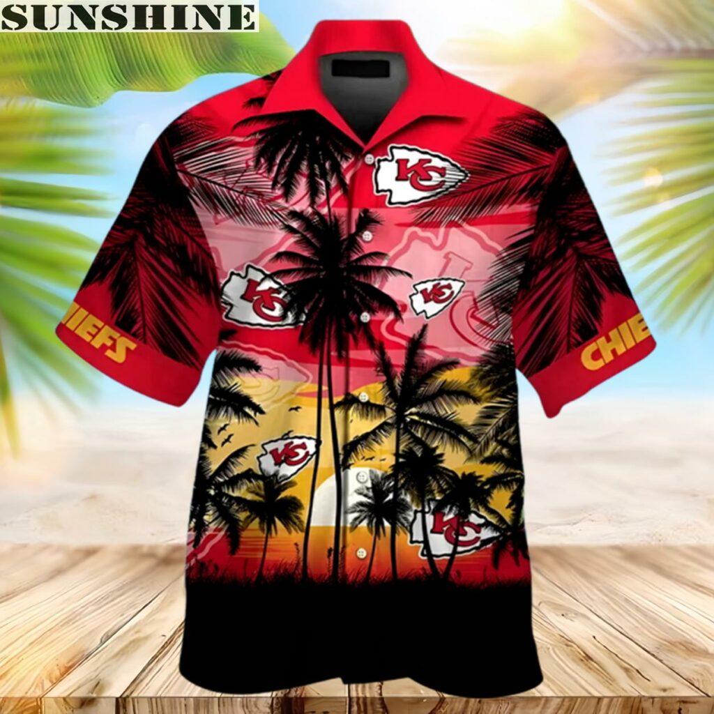 Tropical Coconut Kansas City Chiefs Hawaiian Shirts