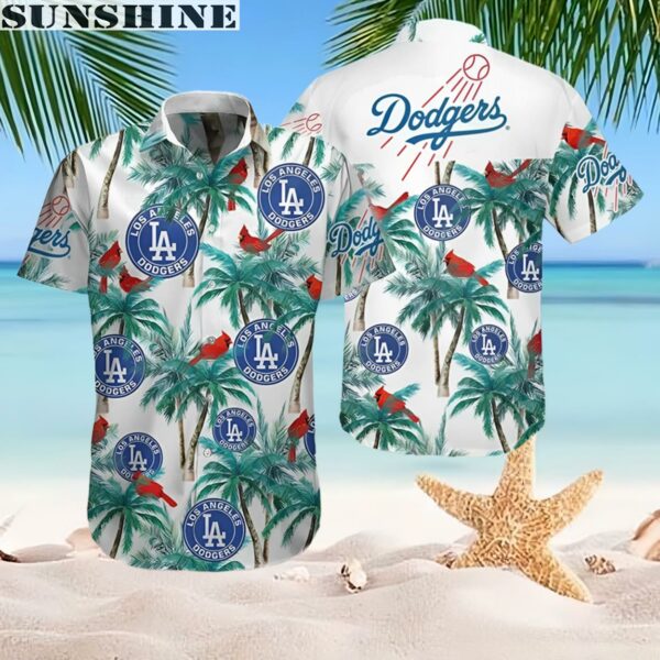 Tropical Coconut LA Dodgers Hawaiian Shirt 2 hawaiian shirt