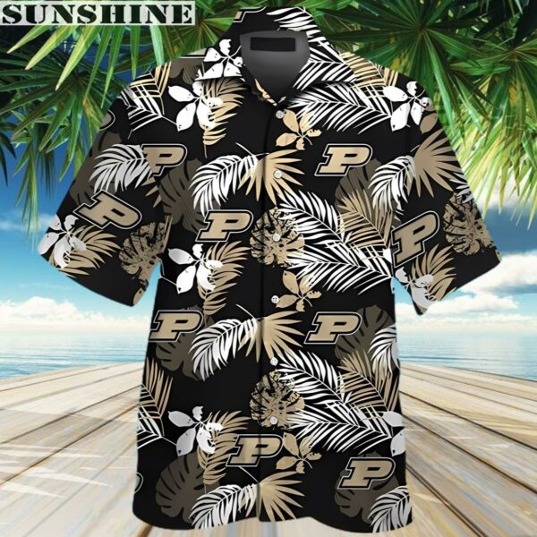 Tropical NCAA Purdue Boilermakers Hawaiian Shirt 3 Aloha shirt