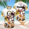 Tropical Palm Tree Pittsburgh Steelers Hawaiian Shirt 2 hawaiian shirt