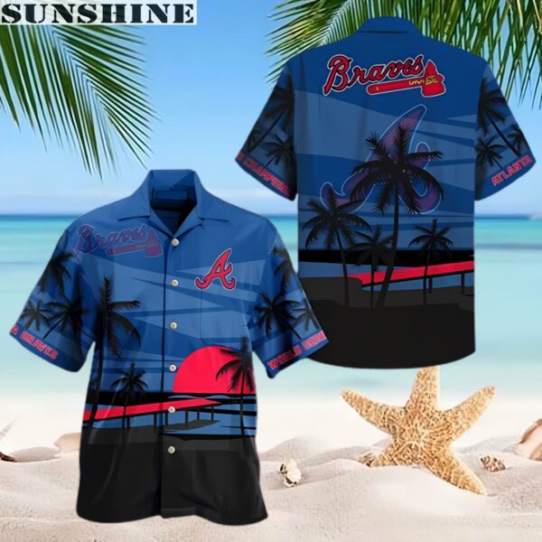 Tropical Summer Atlanta Braves Hawaiian Shirt 2 hawaiian shirt