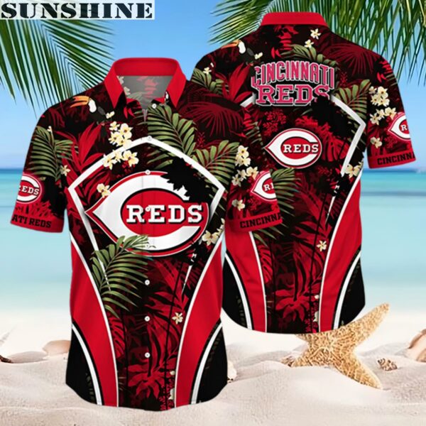 Tropical Summer Cincinnati Reds MLB Hawaiian Shirt Aloha Gift 2 hawaiian shirt