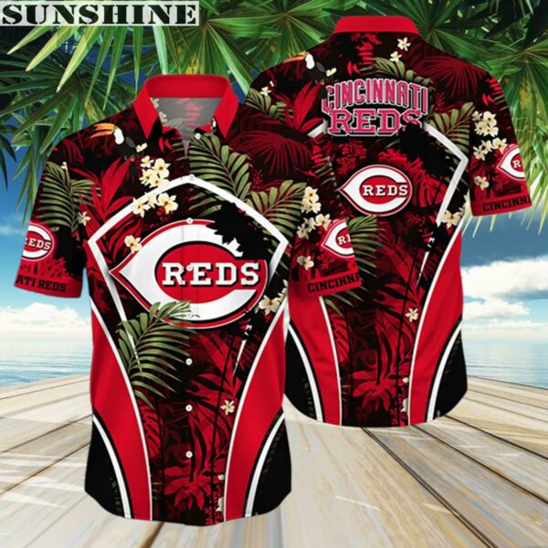 Tropical Summer Cincinnati Reds MLB Hawaiian Shirt Aloha Gift 3 Aloha shirt