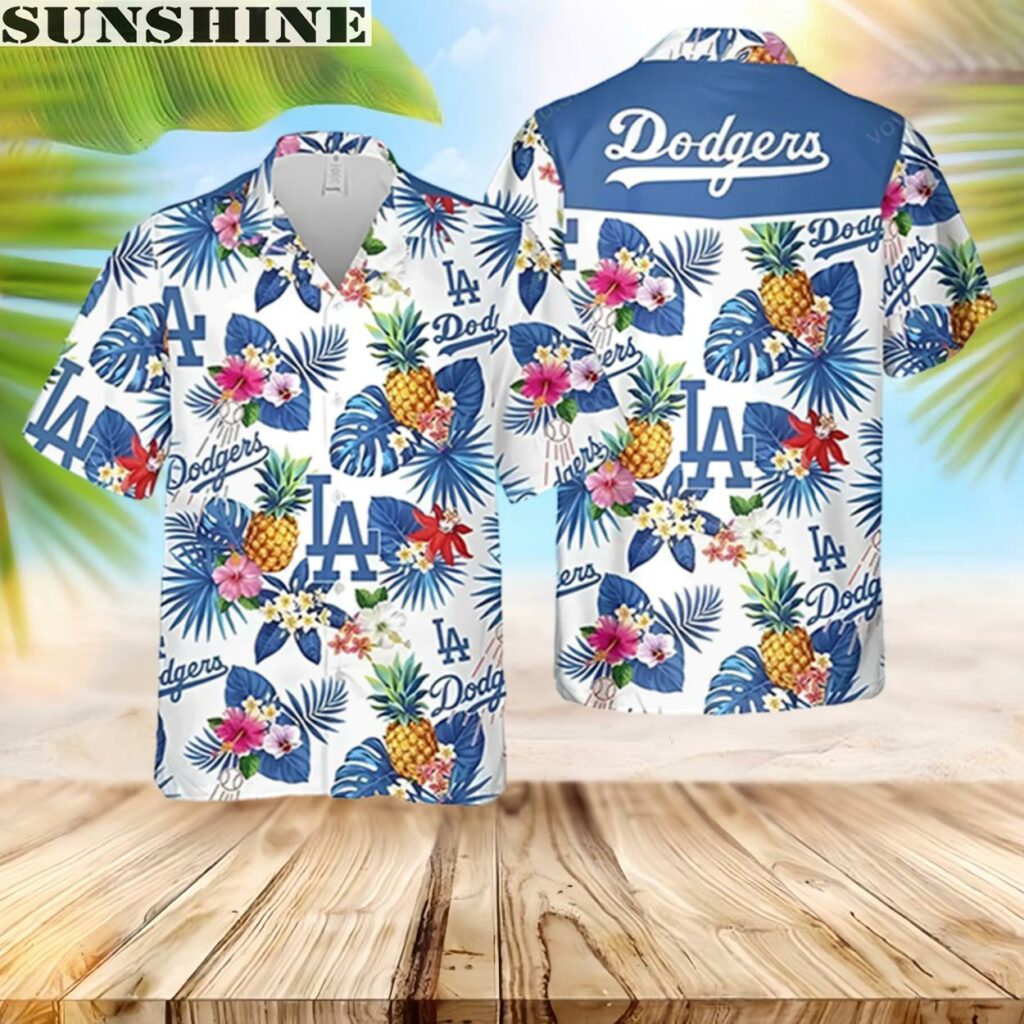 Tropical Summer Los Angeles Dodgers Hawaiian Shirt