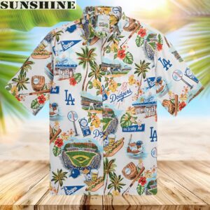 Tropical Summer Los Angeles Dodgers Hawaiian Shirt MLB Gift For Fans 1 hawaii