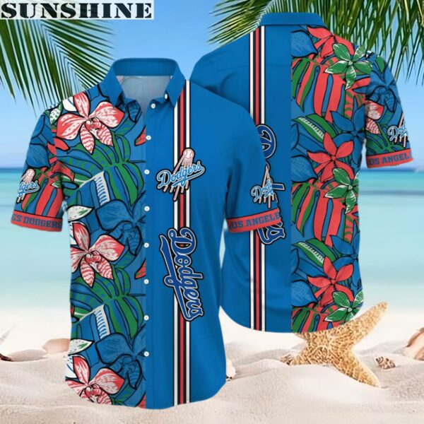 Tropical Summer Los Angeles Dodgers MLB Hawaiian Shirt 2 hawaiian shirt